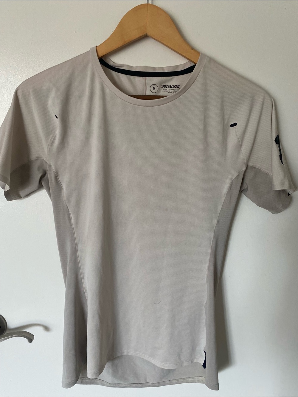 Specialized womens Short Sleeve Cycling Shirt - Light Gray